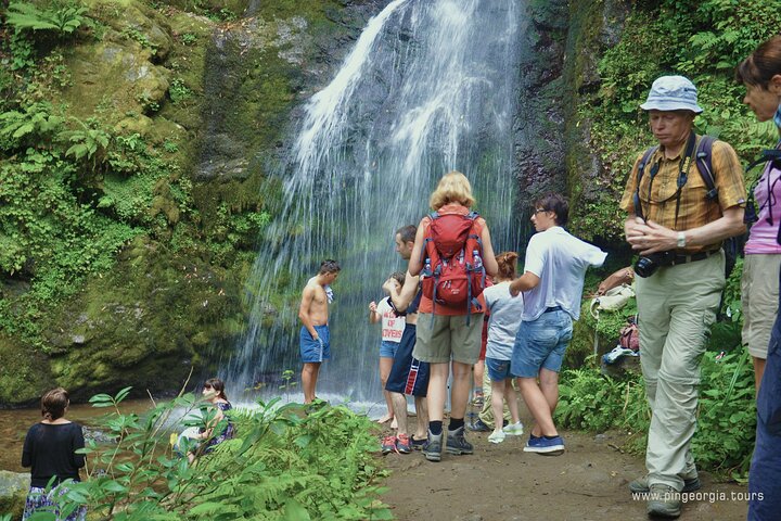 Are you going to visit Mtirala? Do not miss the waterfall.