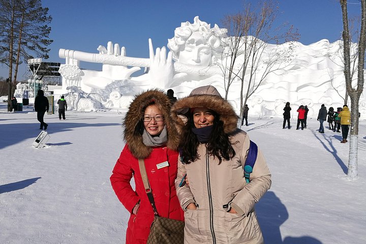 Harbin Snow Fair on Sun Island 