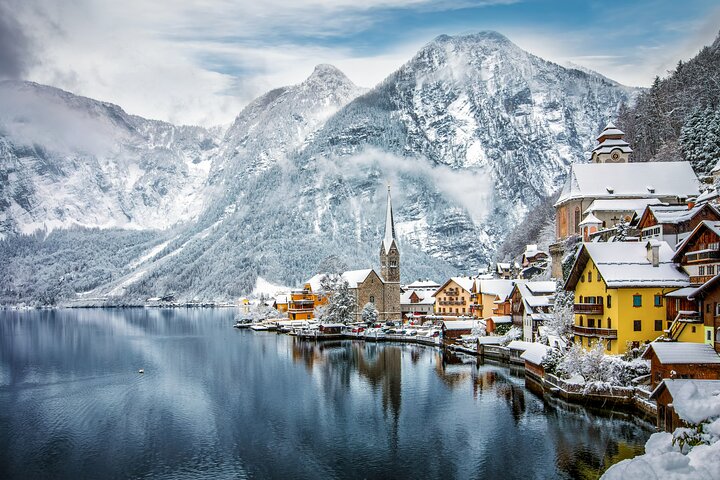 Hallstatt in February and January