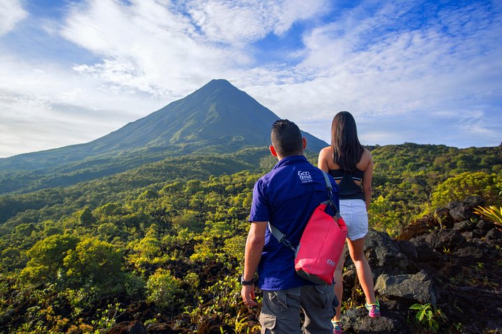 Arenal Volcano Old Lava Slides 