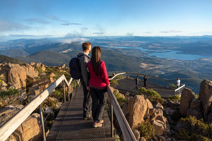 kunanyi/Mt Wellington is a bushwalker's paradise with a growing network of walking tracks throughout Wellington Park.