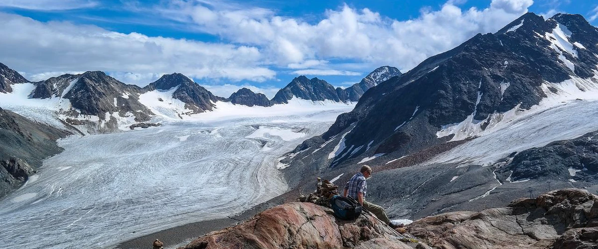 Schi pe ghețarul Pitztal