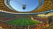 un stadion plin de oameni în românia
