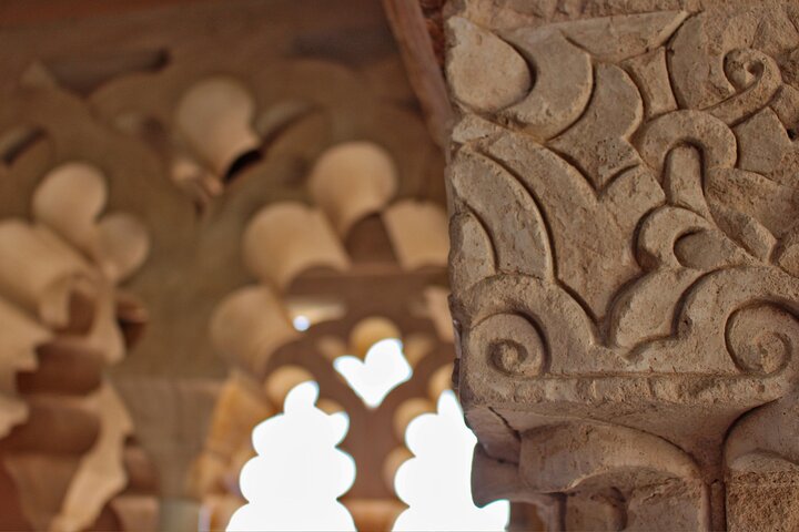 Inside the Alcazaba palace