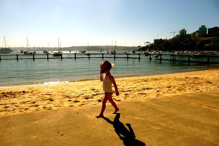 Boy at Red Leaf Pool 