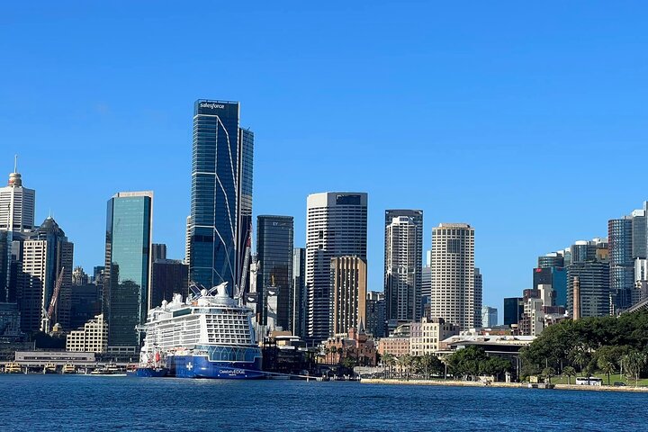 Sydney Harbour - Circular Quay with Cruise Ship 