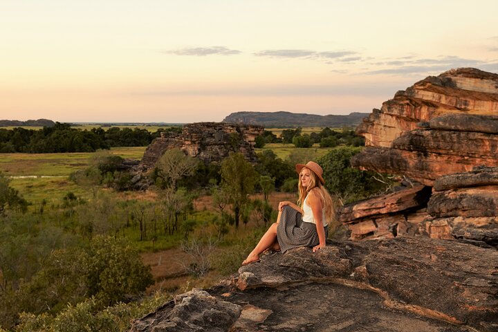 Spectacular views over Kakadu NP at Ubirr lookout 
Image credit: Tourism NT, Matt Cherubino.