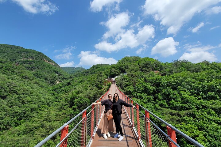 Suspension Bridge at Mt.Gamaksan