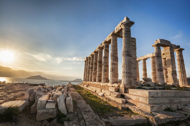 The temple of Poseidon