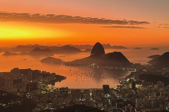 Sunrise in Rio de Janeiro!