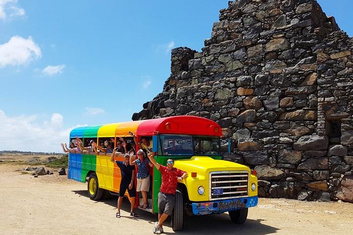 Hop on the beach bus for fun