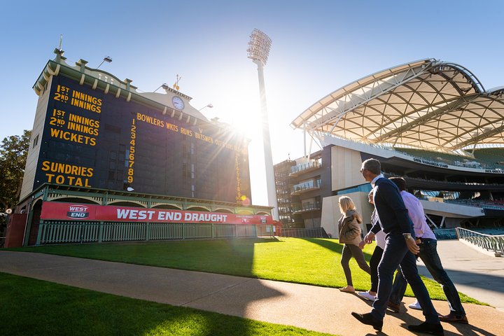 Up the hill to the historic Scoreboard