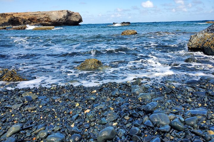 Visit the unique Blackstone beach and be mesmerized by the sights.