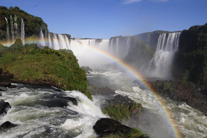 The Brazilian side of Iguazu's Falls