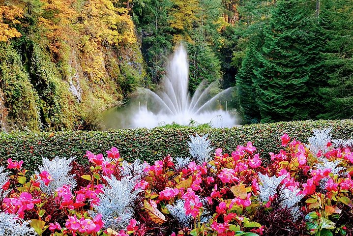 Ross Fountains at the Butchart Gardens