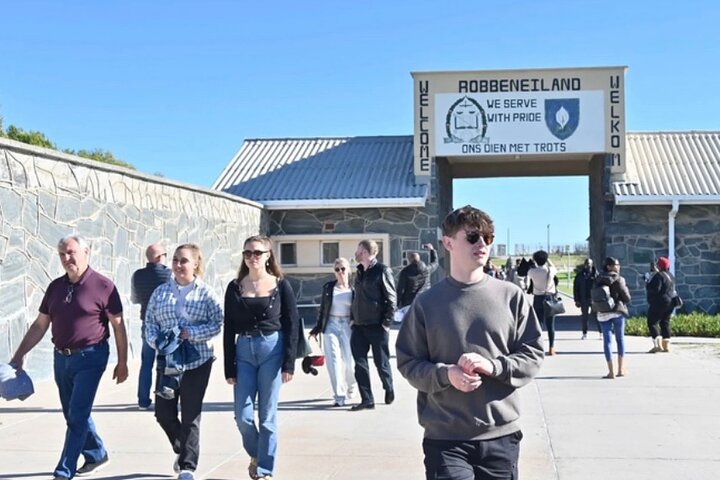 Concluding the 2 sessions of the Robben Island tour, conducted by former inmates,Both Bus and Prisons cells tours were much inspiring and much informative.
