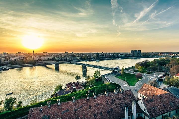 View from Petrovaradin Fortress