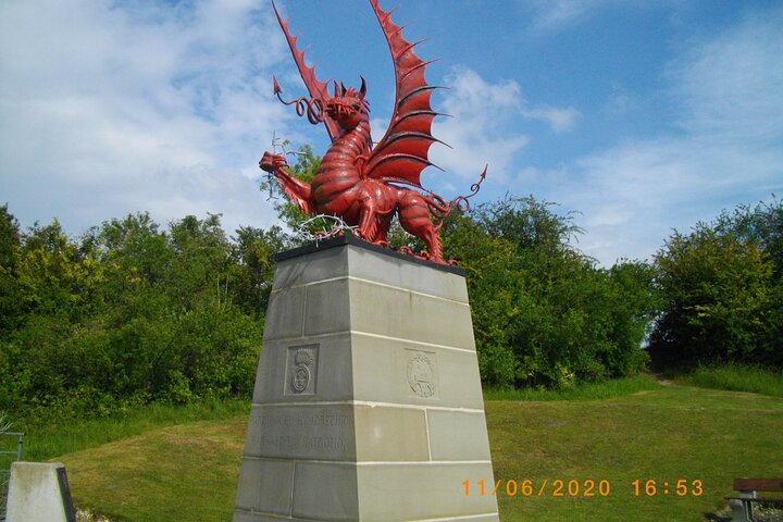 One of many monuments to those who fought on The Somme, 1914-1918.