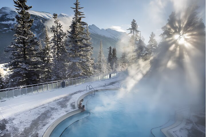 While taking in the spectacular mountain views, relax and rejuvenate in Banff's Upper Hot Springs.