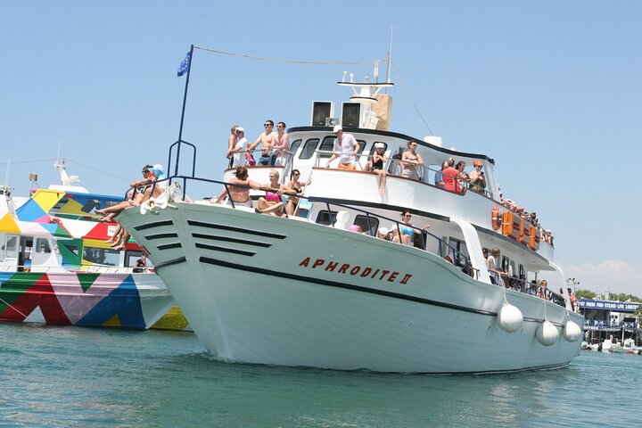 Departure from Ayia Napa Harbour.