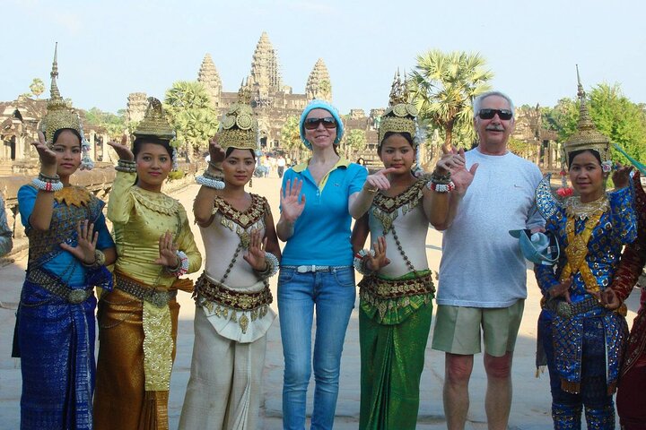 Our Guests at Angkor Wat