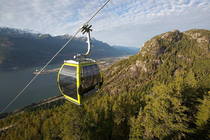 Sea to Sky Gondola overlooking Howe Sound