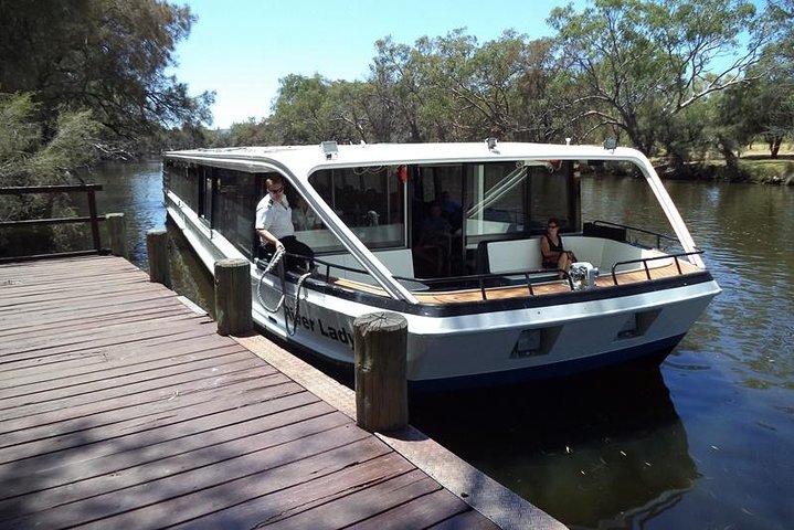 Arriving in the Swan Valley after a lovely cruise 