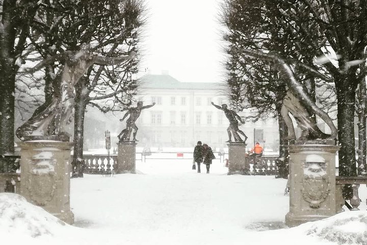Winterly Mirabell Gardens