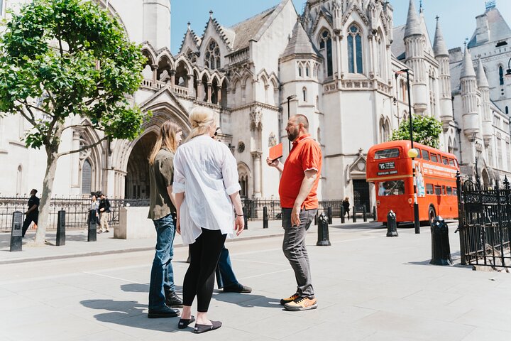 The stunning Royal Courts of Justice on The Strand