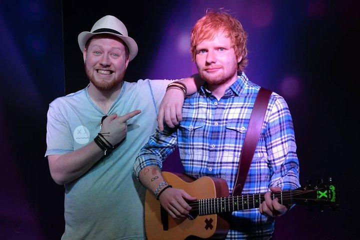 Ed Sheeran at Madame Tussauds