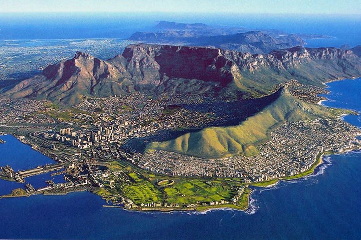 Majestic Table Mountain and Cape Town, including the Atlantic Seaboard